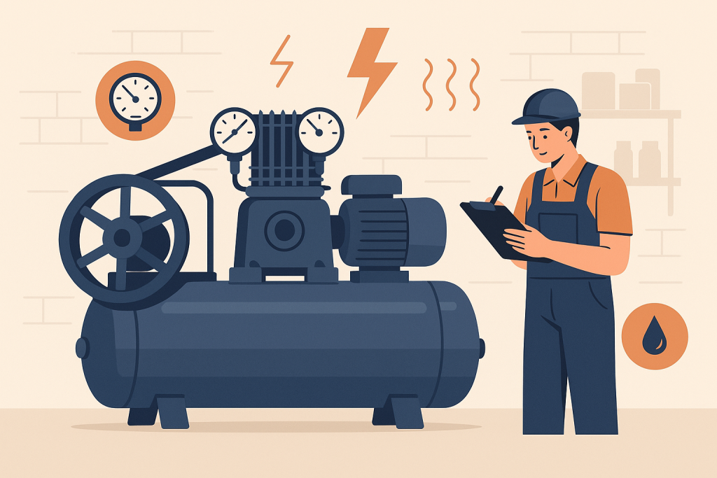 Sinais de que seu compressor precisa de revisão