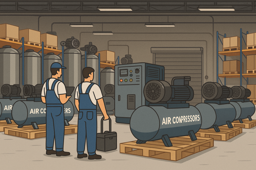 locação de compressores